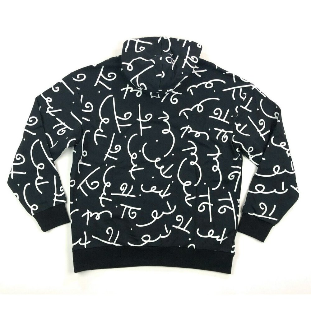 Puma x Romero Britto Art Series AOP Mens Small Black Pullover Hoodie Sweatshirt - Picture 10 of 12
